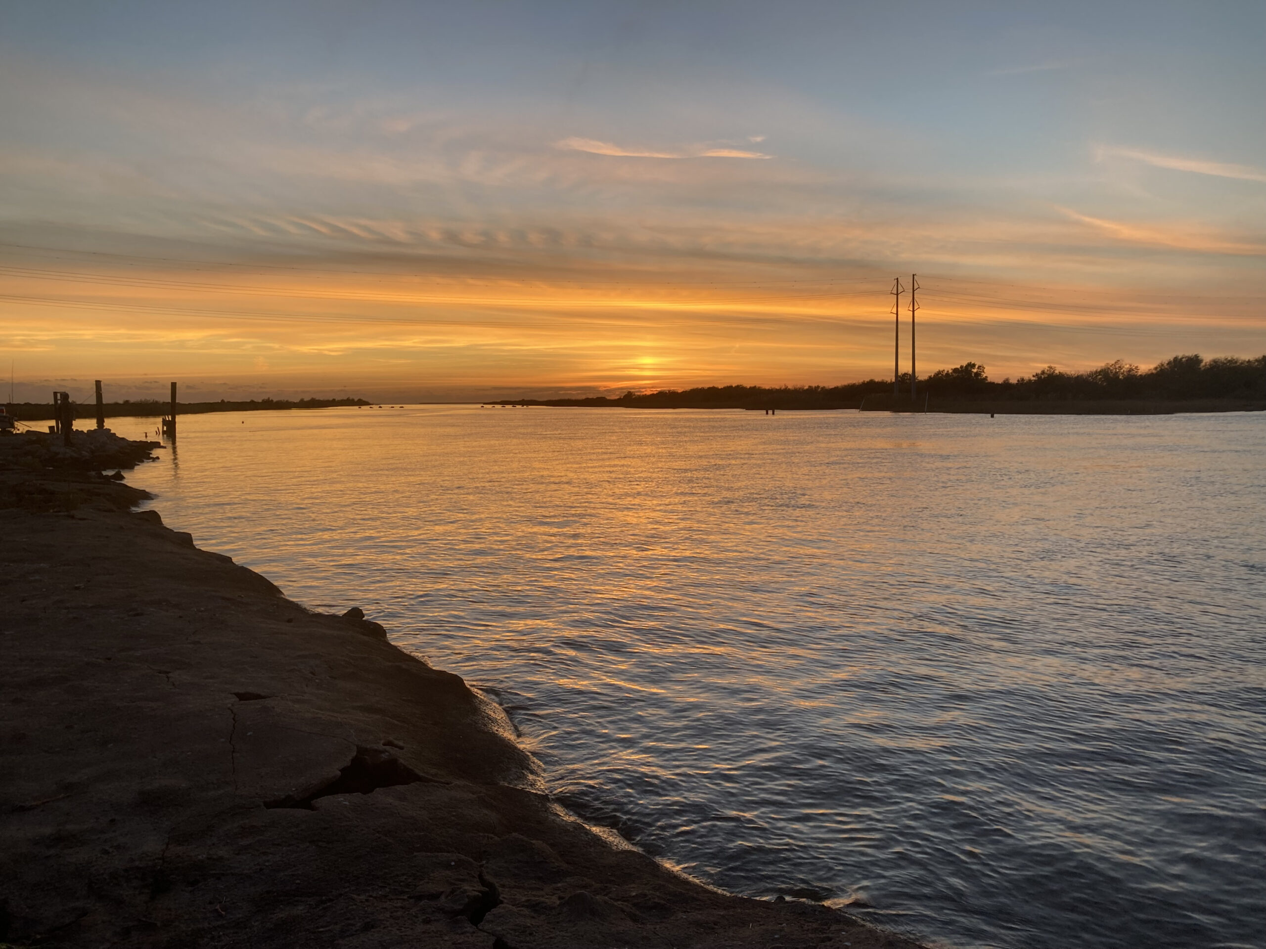 Keith Lake Cut - Port Arthur Texas - Acadian RV Park